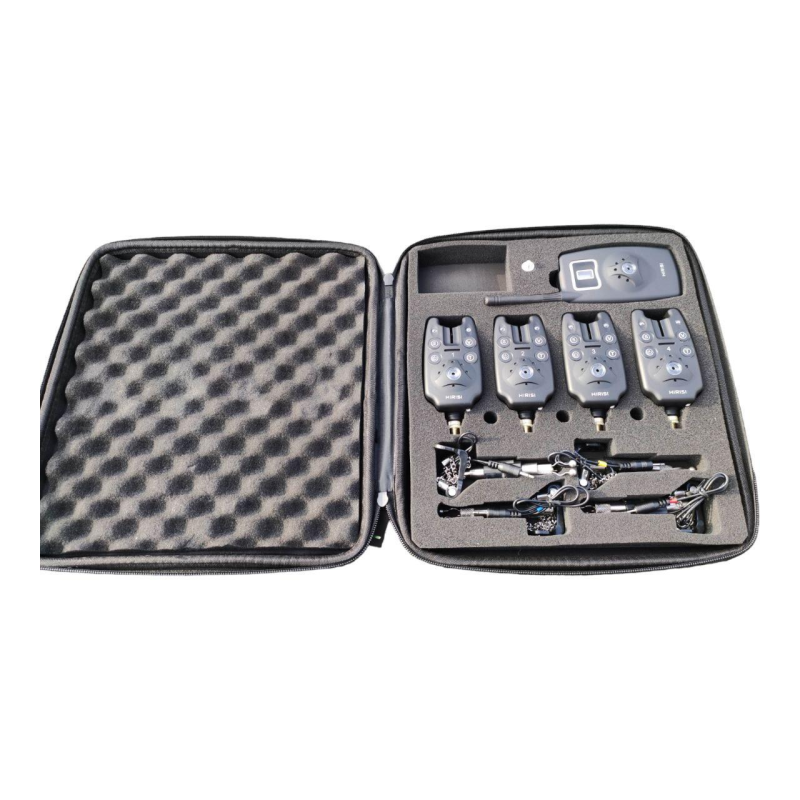 Комплект сигналізаторів клювання (4 шт.) з пейджером і свингерами