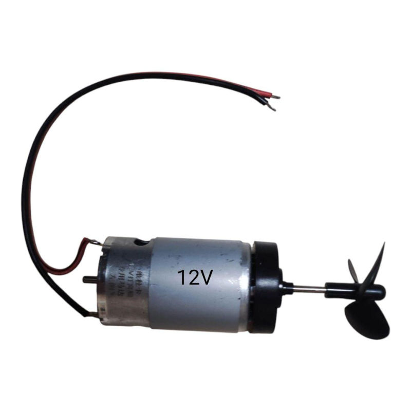 Електричний двигун-мотор на 12 В внутрішній у комплекті для прикормового кораблика Flytec Електричний двигун-мотор на 12 В внутрішній у комплекті для прикормового кораблика Flytec