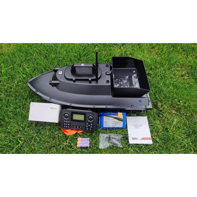 Кораблик для прикорму Flytech V12В NEW GPS 2025 г (99 точок) 12V