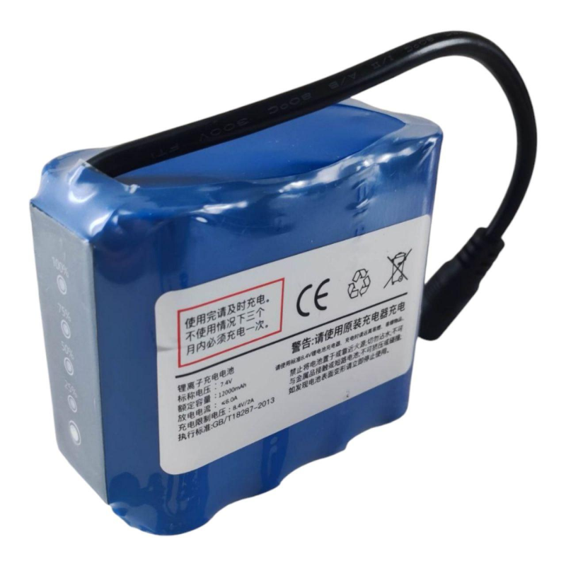 Акумулятор фірмовий заводський для прикормового кораблика Flytec 12000ma/h з індикацією рівня заряду