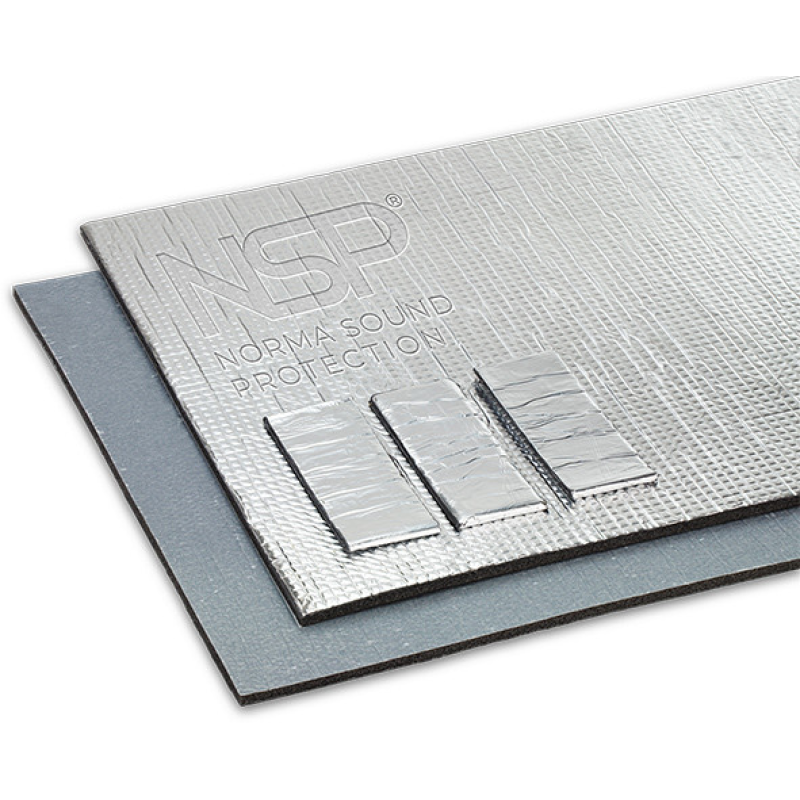 Шумоізоляція каналізації NSP (SOFT) 110 (3мп) 8 мм